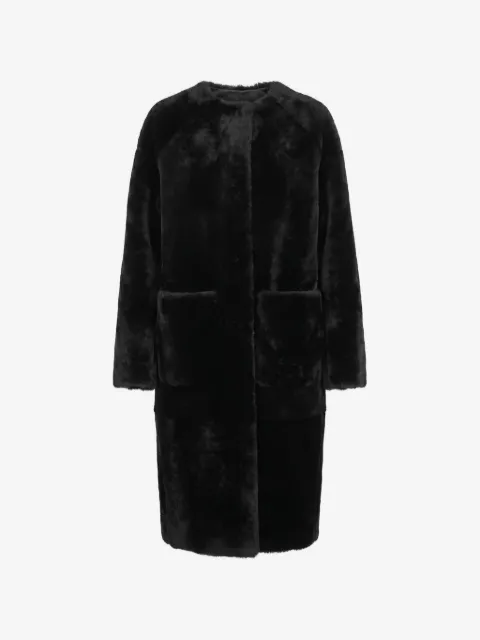 Blancha shearling panelled coat
