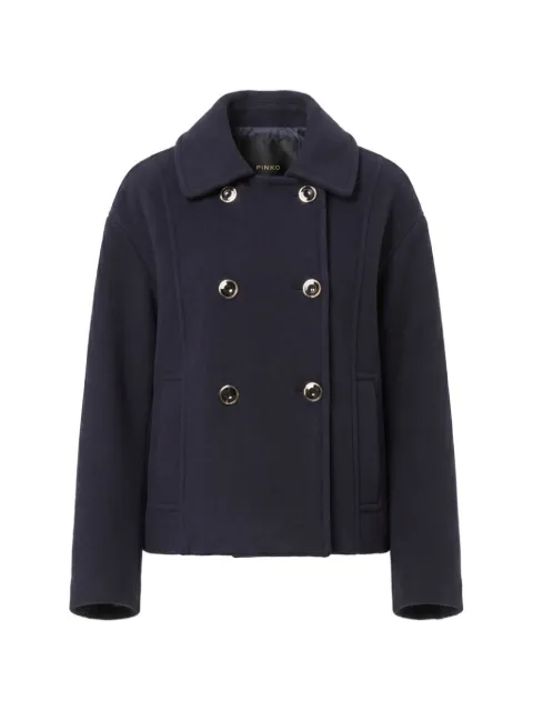 PINKO double-breasted pleated jacket
