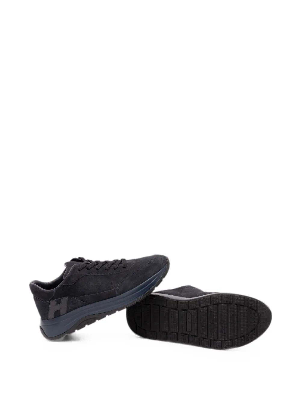 Hogan Hi-Light suede sneakers Blauw