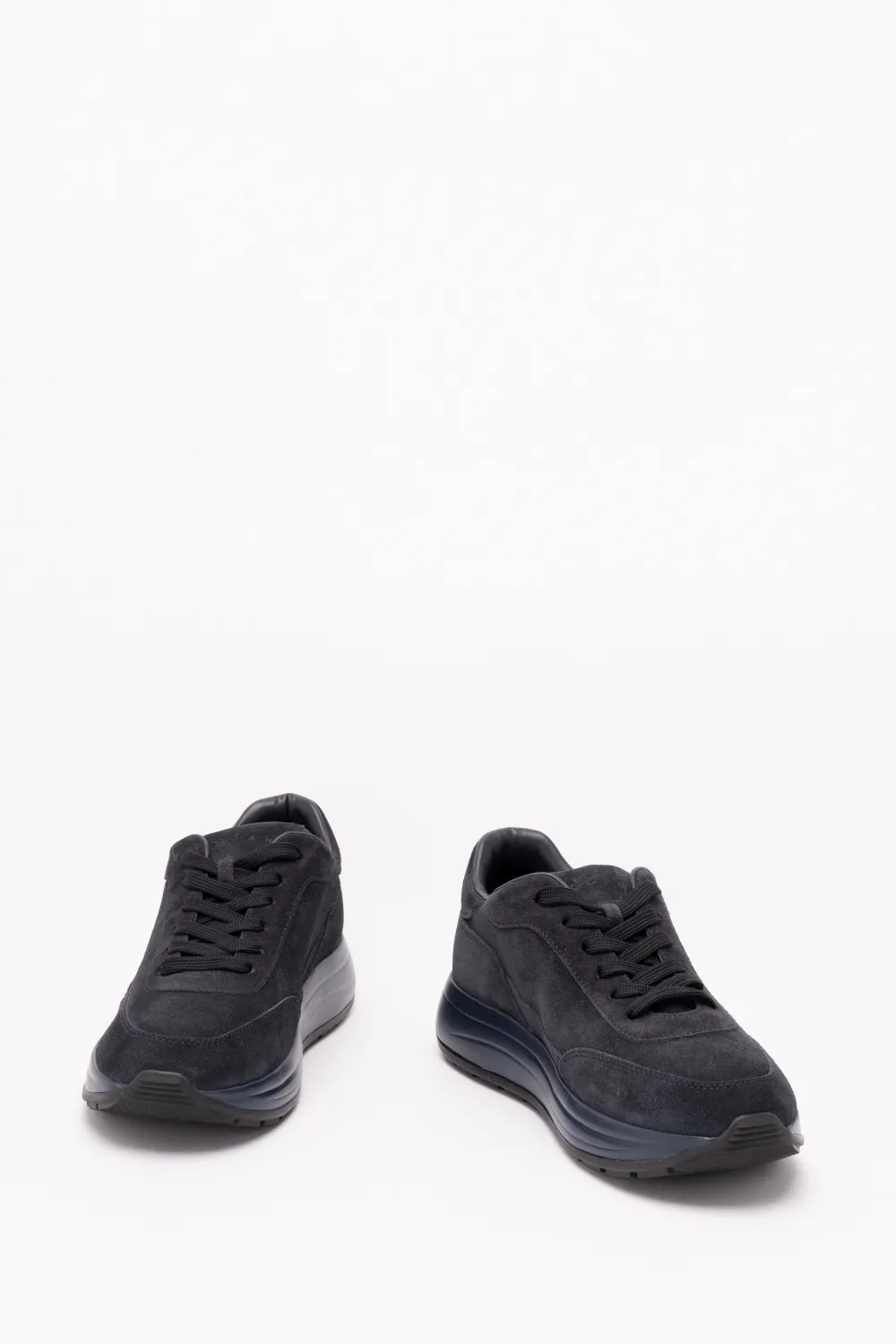 Hogan Hi-Light suede sneakers Blauw