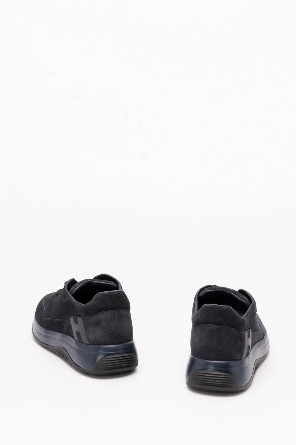 Hogan Hi-Light suede sneakers Blauw
