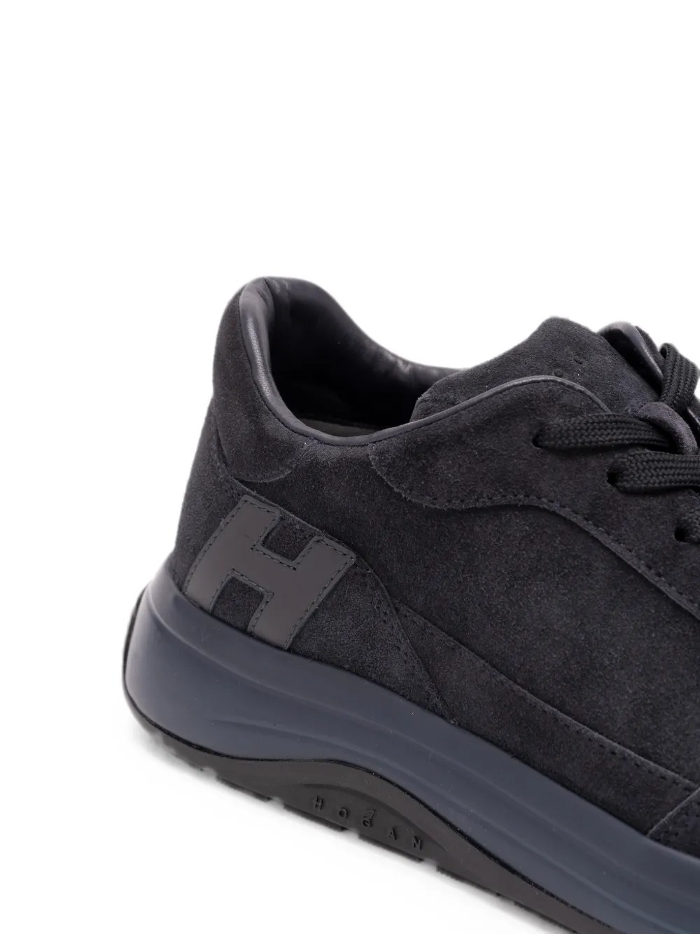 Hogan Hi-Light suede sneakers Blauw
