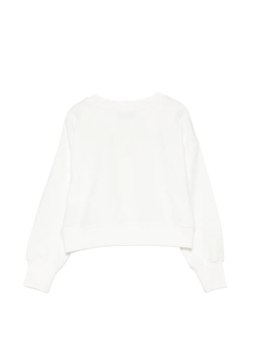 Moschino Kids Sweater met teddybeerprint Wit
