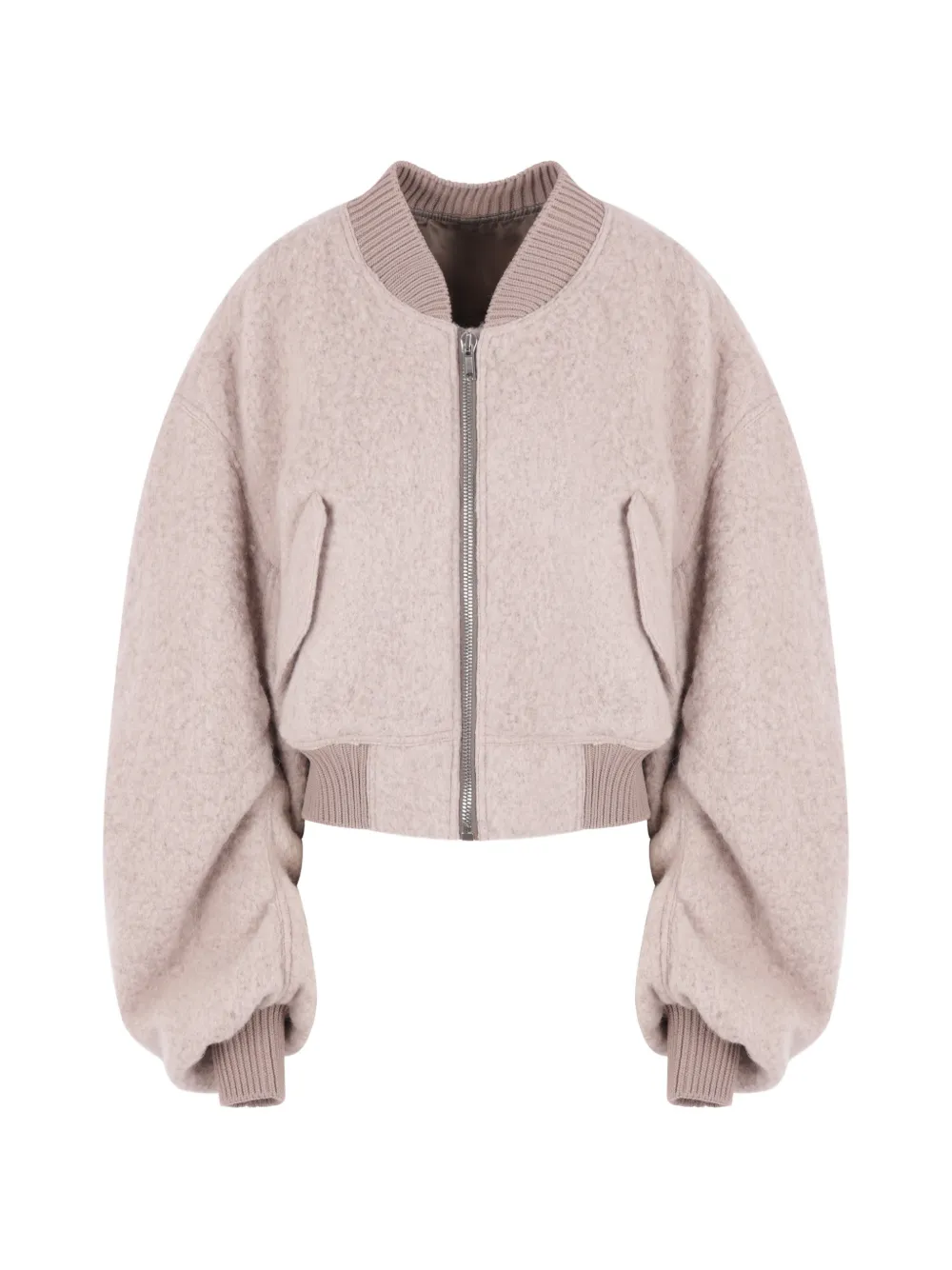 Rick Owens Secchia cropped jacket - Toni neutri