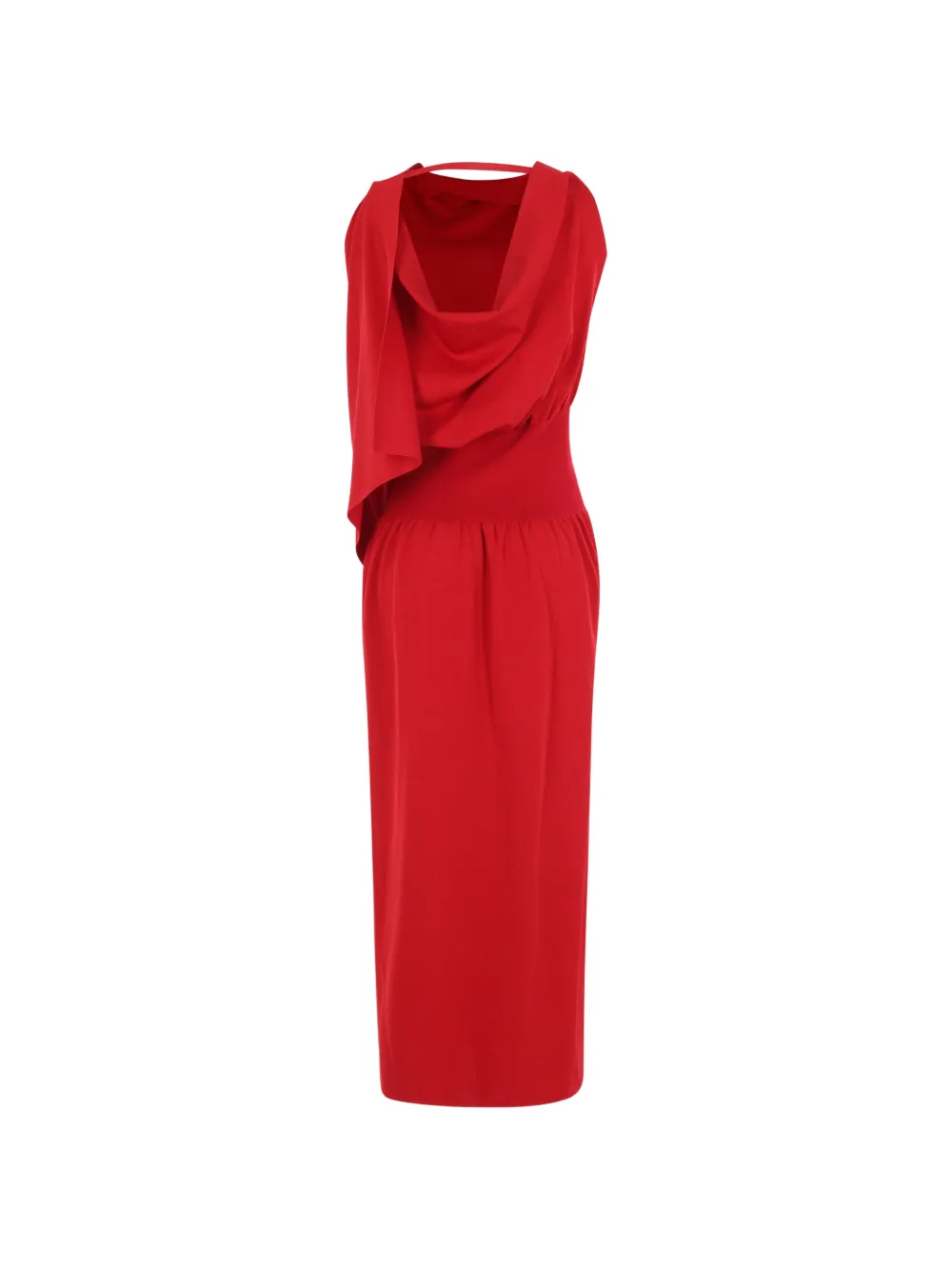 CFCL AC Milan draped maxi dress