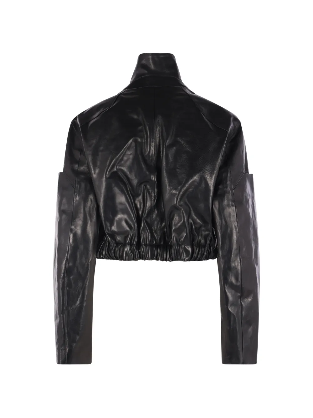 Rick Owens Leren jack Zwart