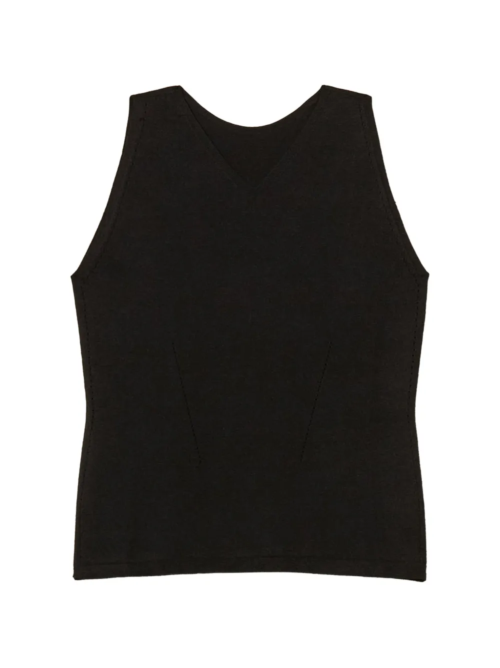 TWINSET dual use fitted knit top - Schwarz
