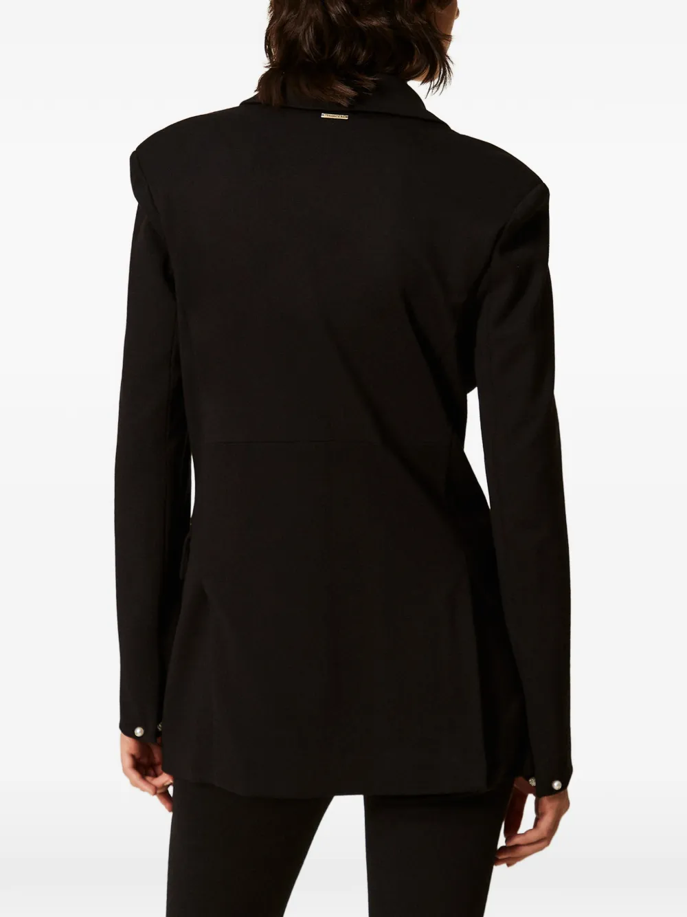 TWINSET Blazer met manchetknopen Zwart