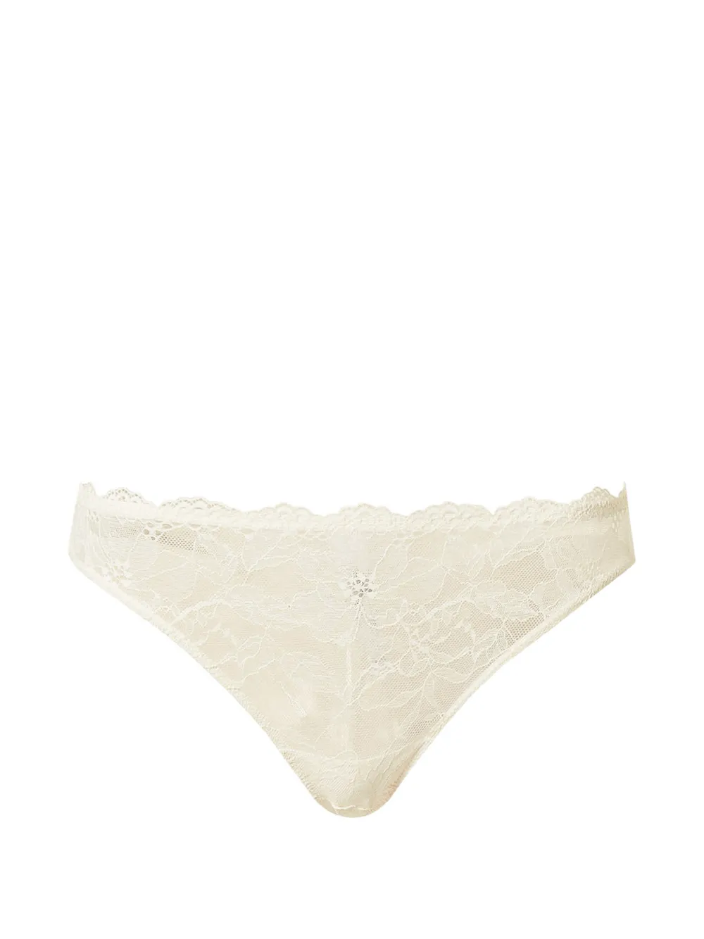TWINSET G-String aus Spitze - Nude