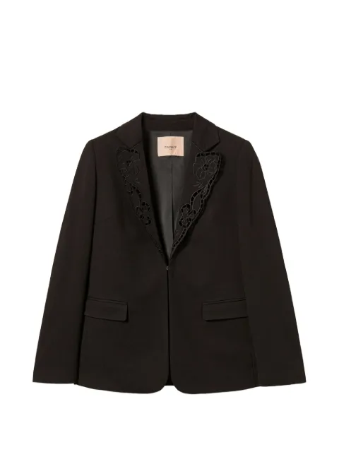 TWINSET blazer with broderie anglaise