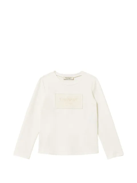 TWINSET Kids regular fit T-shirt with embroidered logo