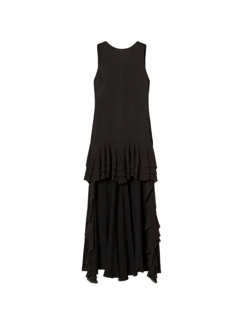 TWINSET ruffled asymmetric dress