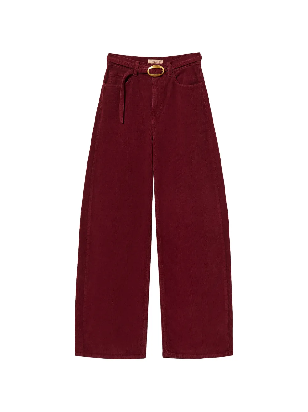 TWINSET Balloon Cordhose - Rot