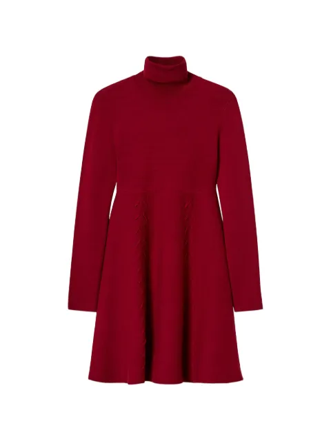 TWINSET short knit dress with turtleneck