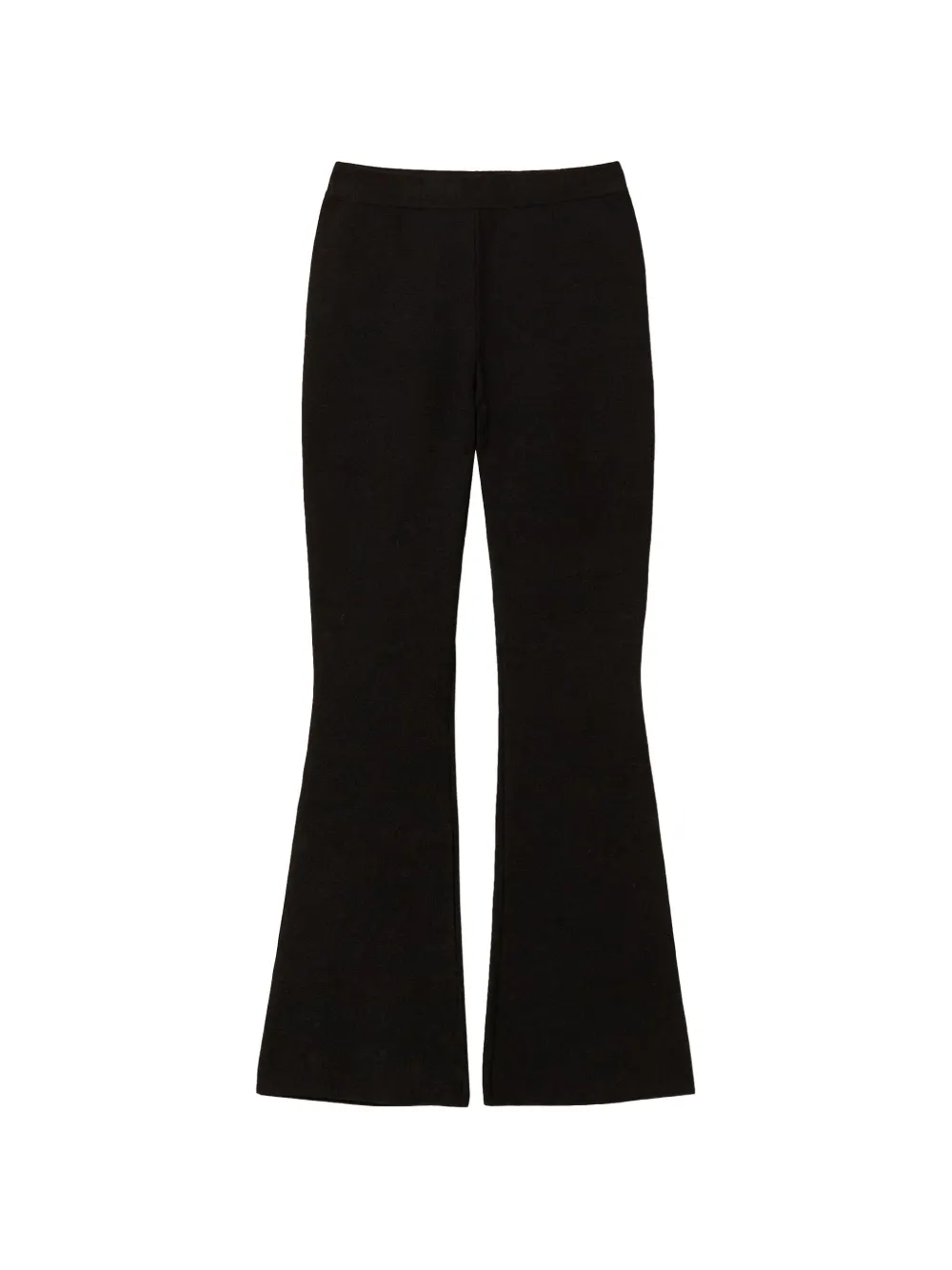 TWINSET Ausgestellte Strickhose - Schwarz