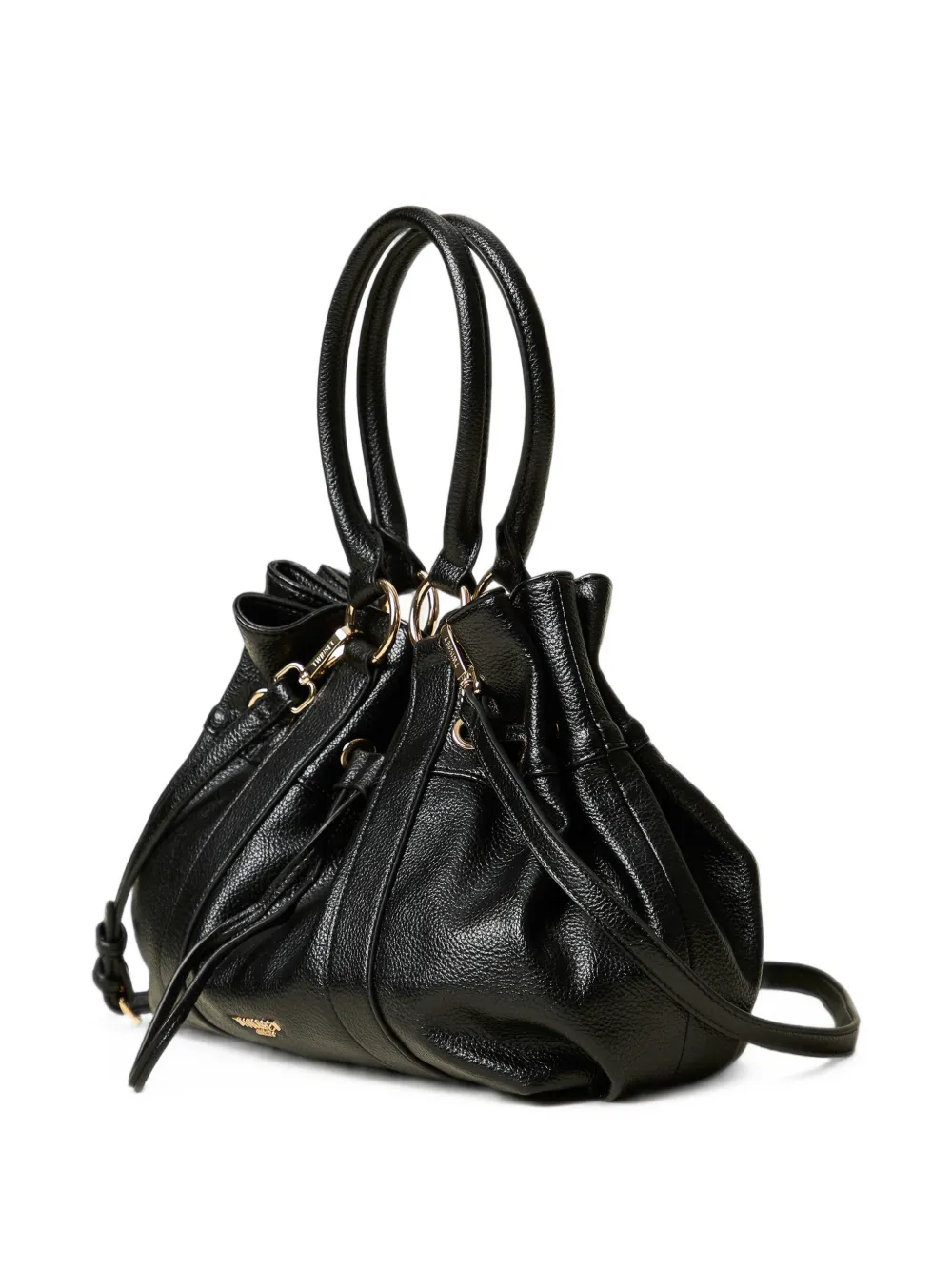 TWINSET Shopper met trekkoord Zwart