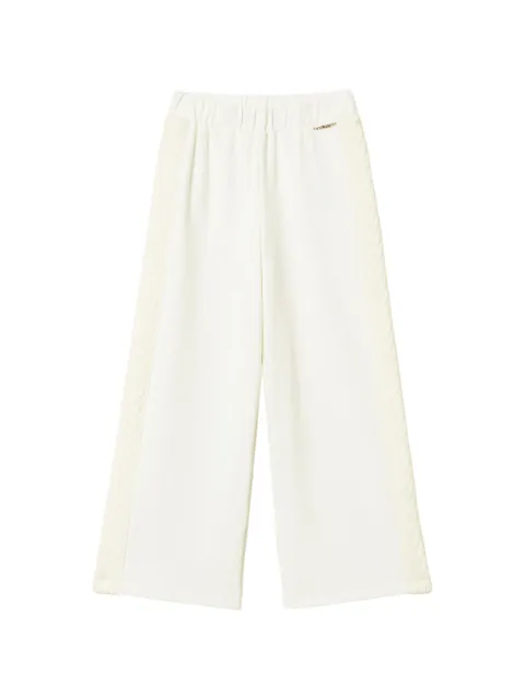 TWINSET Kids pantalones palazzo de punto