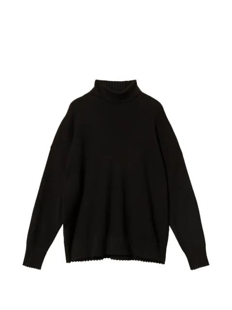 TWINSET loose fitting turtleneck jumper