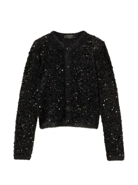TWINSET knit jacket with embroidery