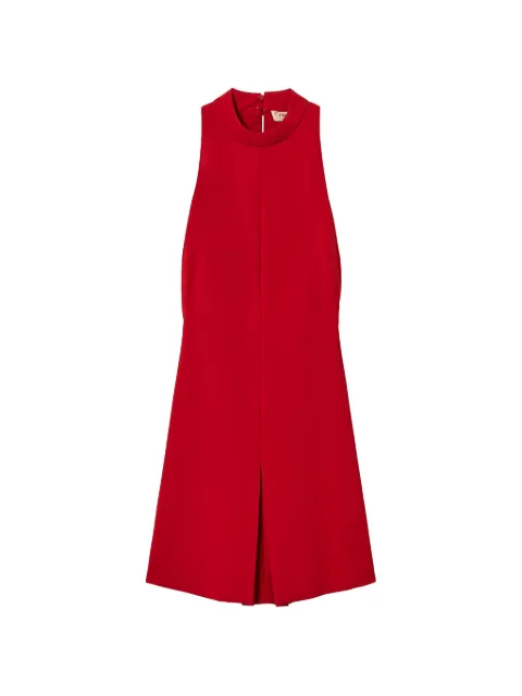 TWINSET short crêpe halter-neck dress
