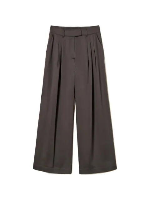 TWINSET wide satin trousers