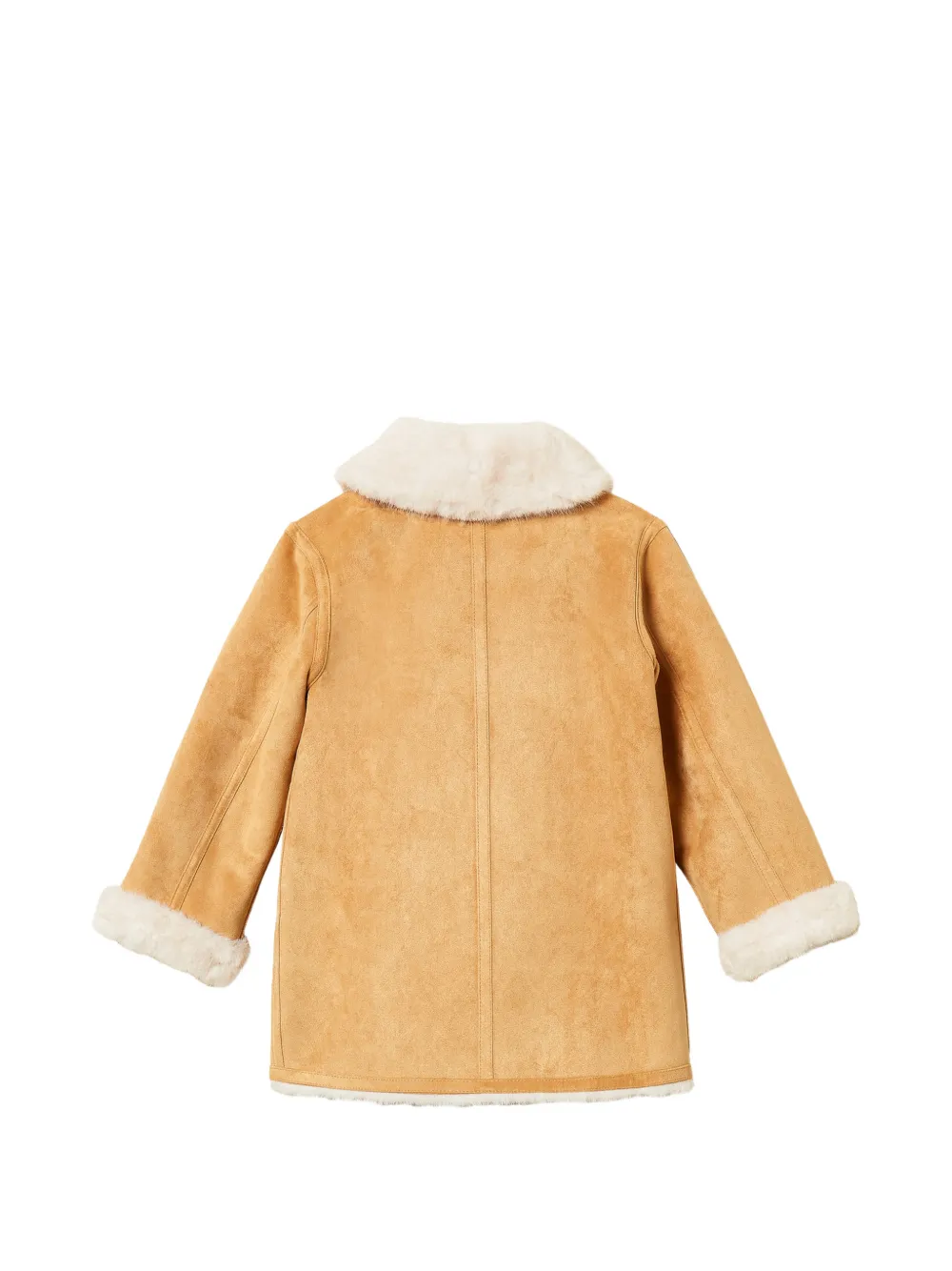 TWINSET Kids Jas met dubbele rij knopen Beige