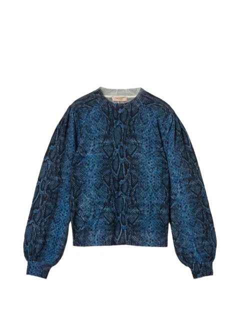 TWINSET Pullover mit Python-Print