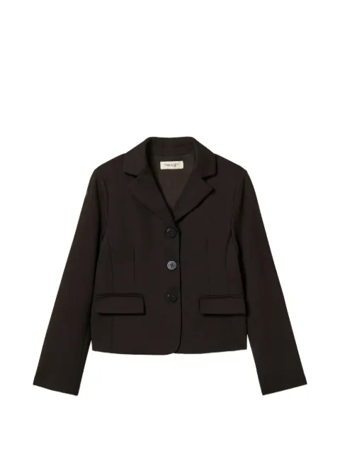 TWINSET Kids blazer con bolsillos con solapa