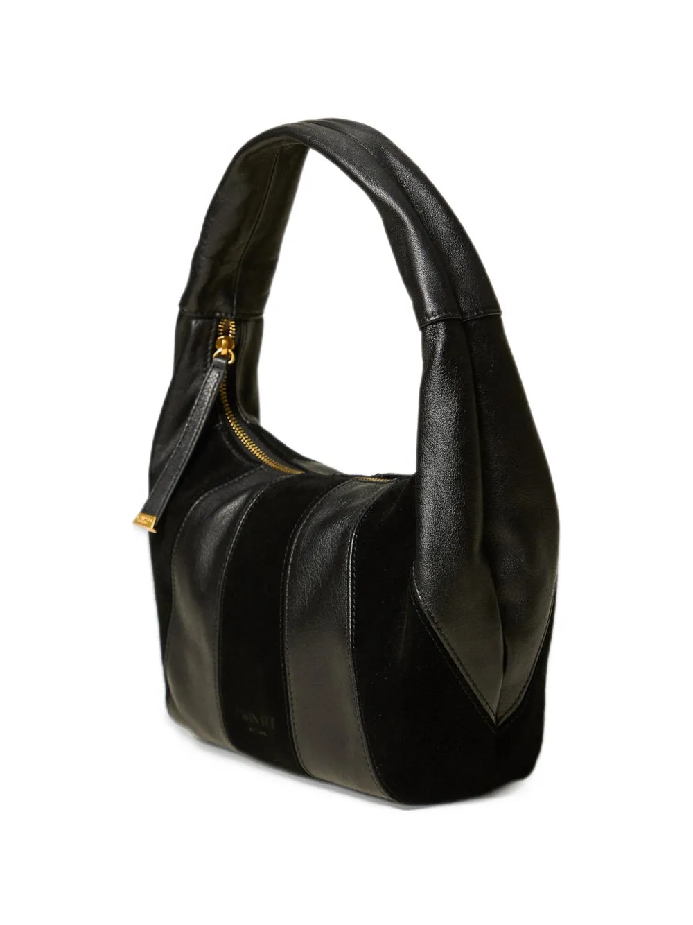 TWINSET Leren tas Zwart