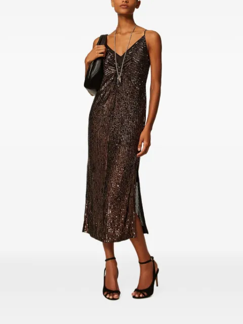 TWINSET sequin long dress