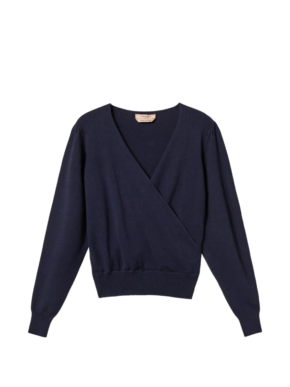 TWINSET viscose blend crossover jumper