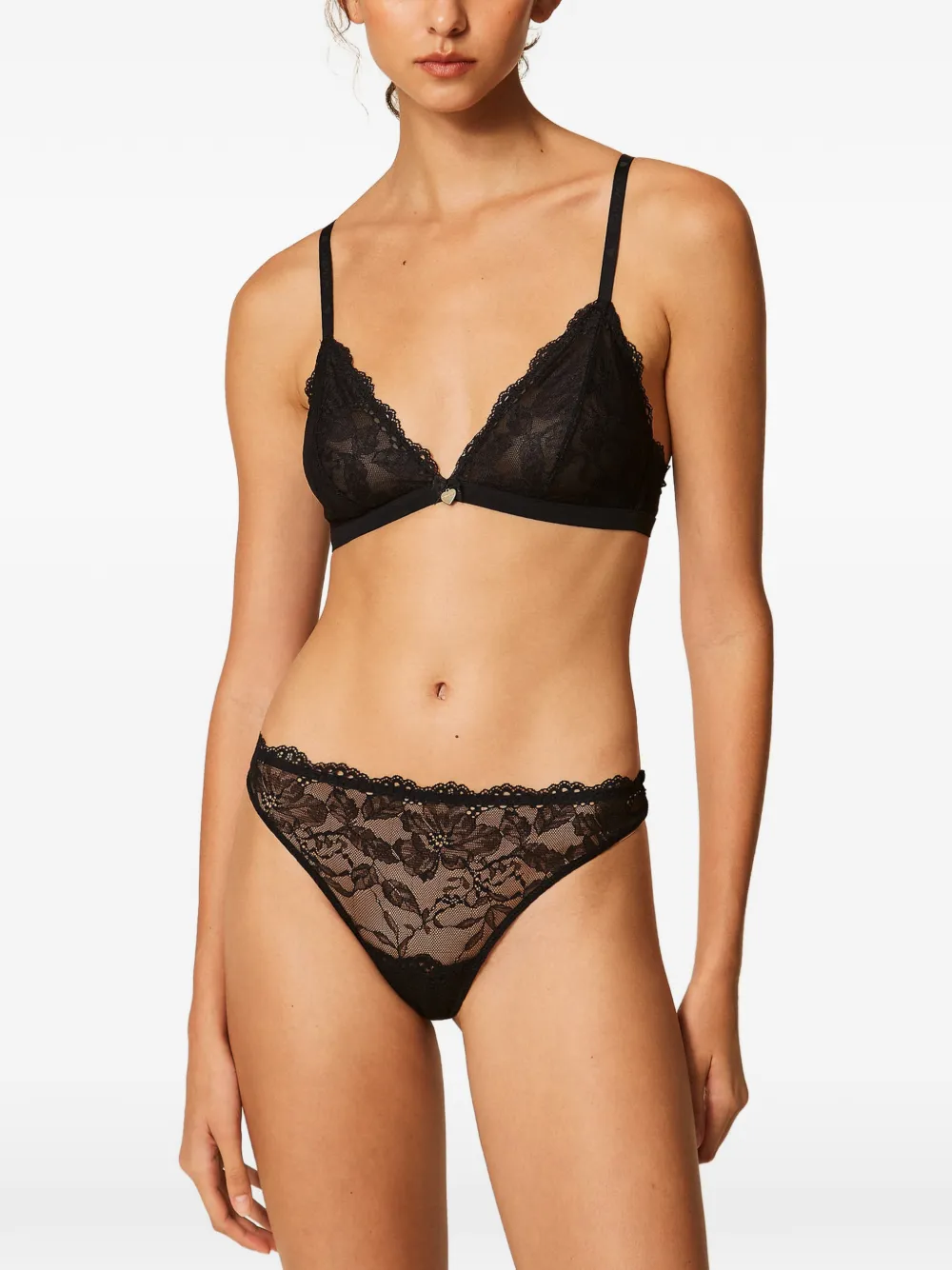 TWINSET Kanten bh Zwart