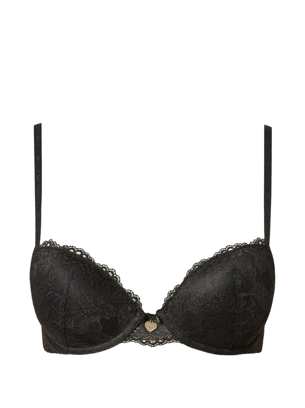 TWINSET Reggiseno push-up in pizzo - Nero