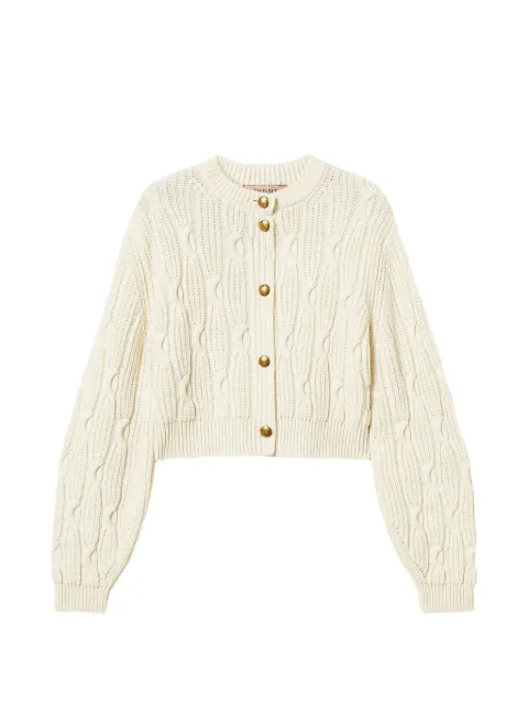 TWINSET cropped wool-blend cardigan