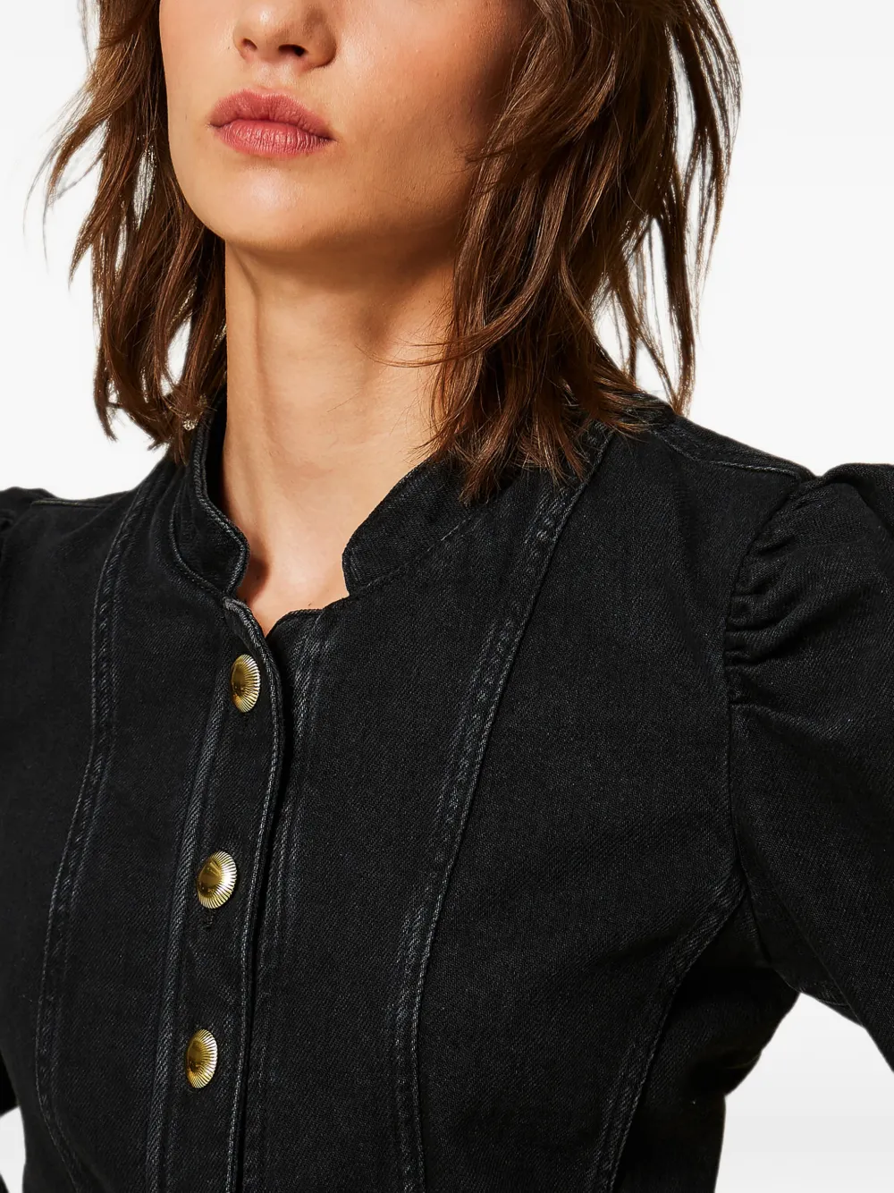 TWINSET Denim jack Zwart