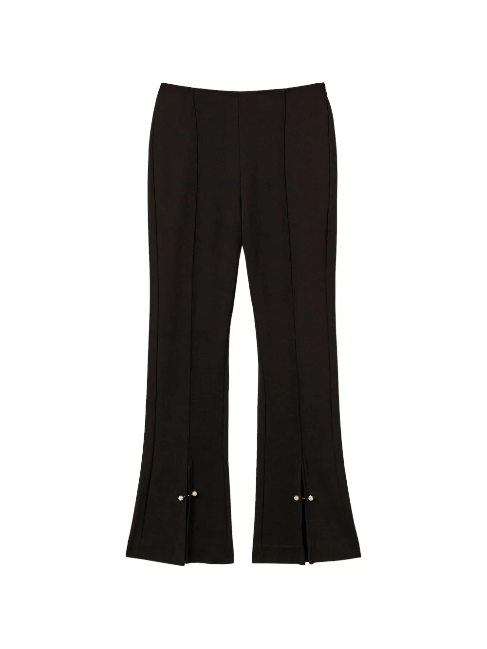 TWINSET flared trousers with cufflinks