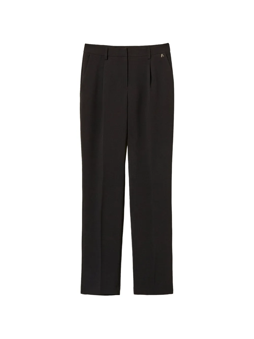 TWINSET Crêpe broek met zakken Zwart