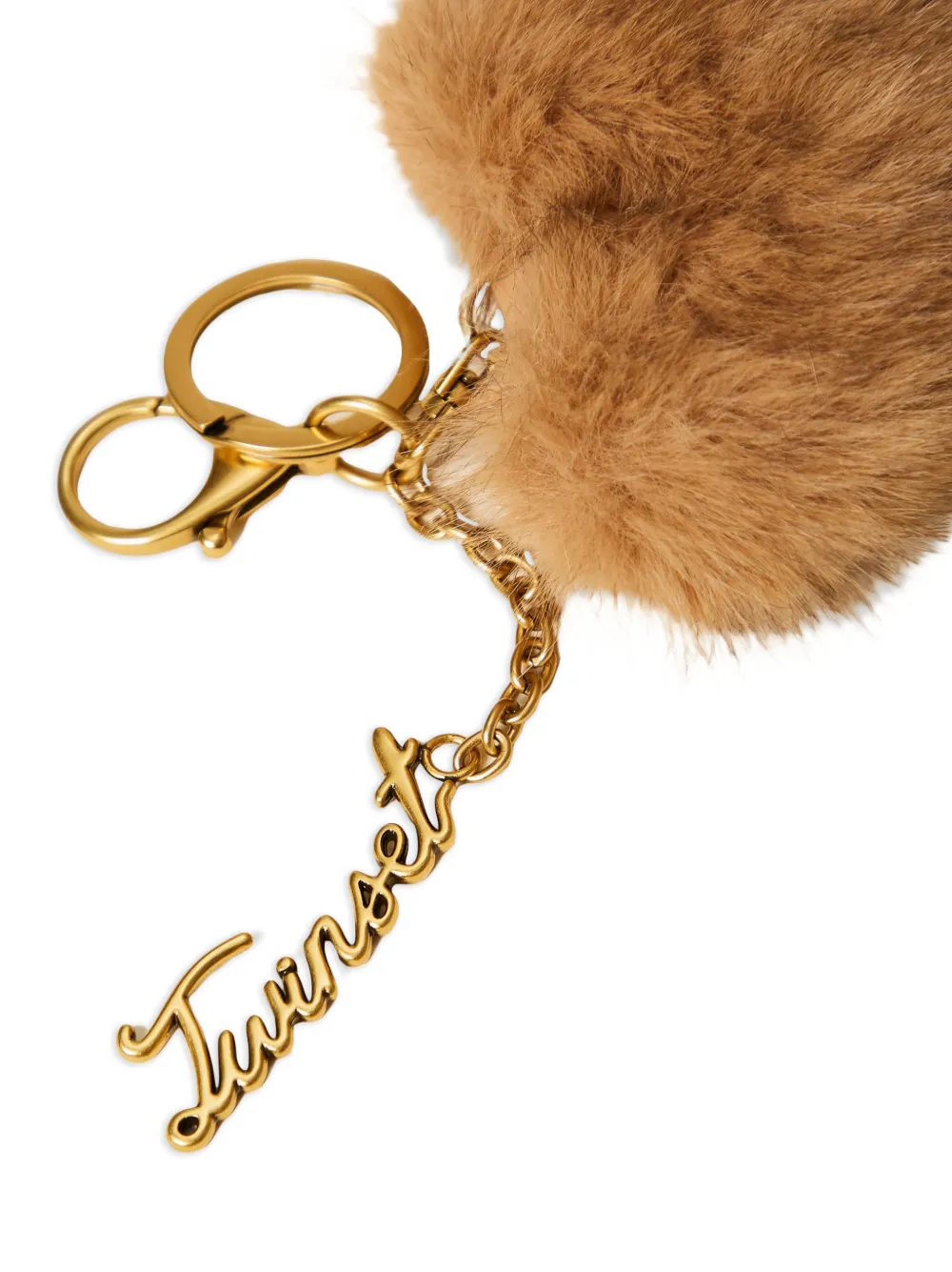 TWINSET Hartvormige bedel Goud