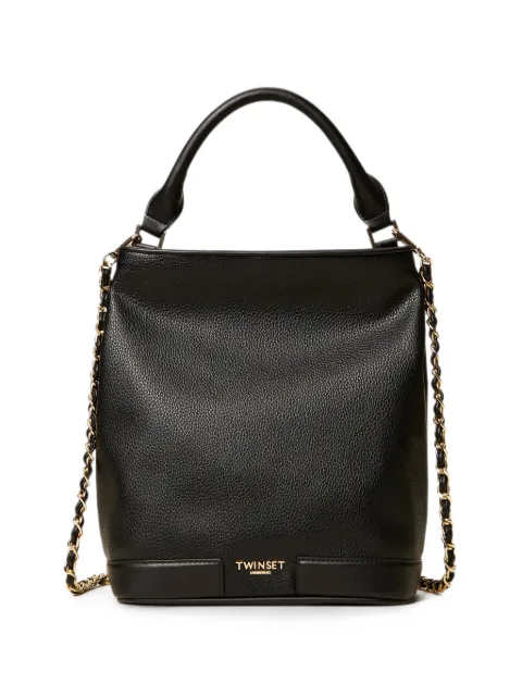 TWINSET bucket bag with logo