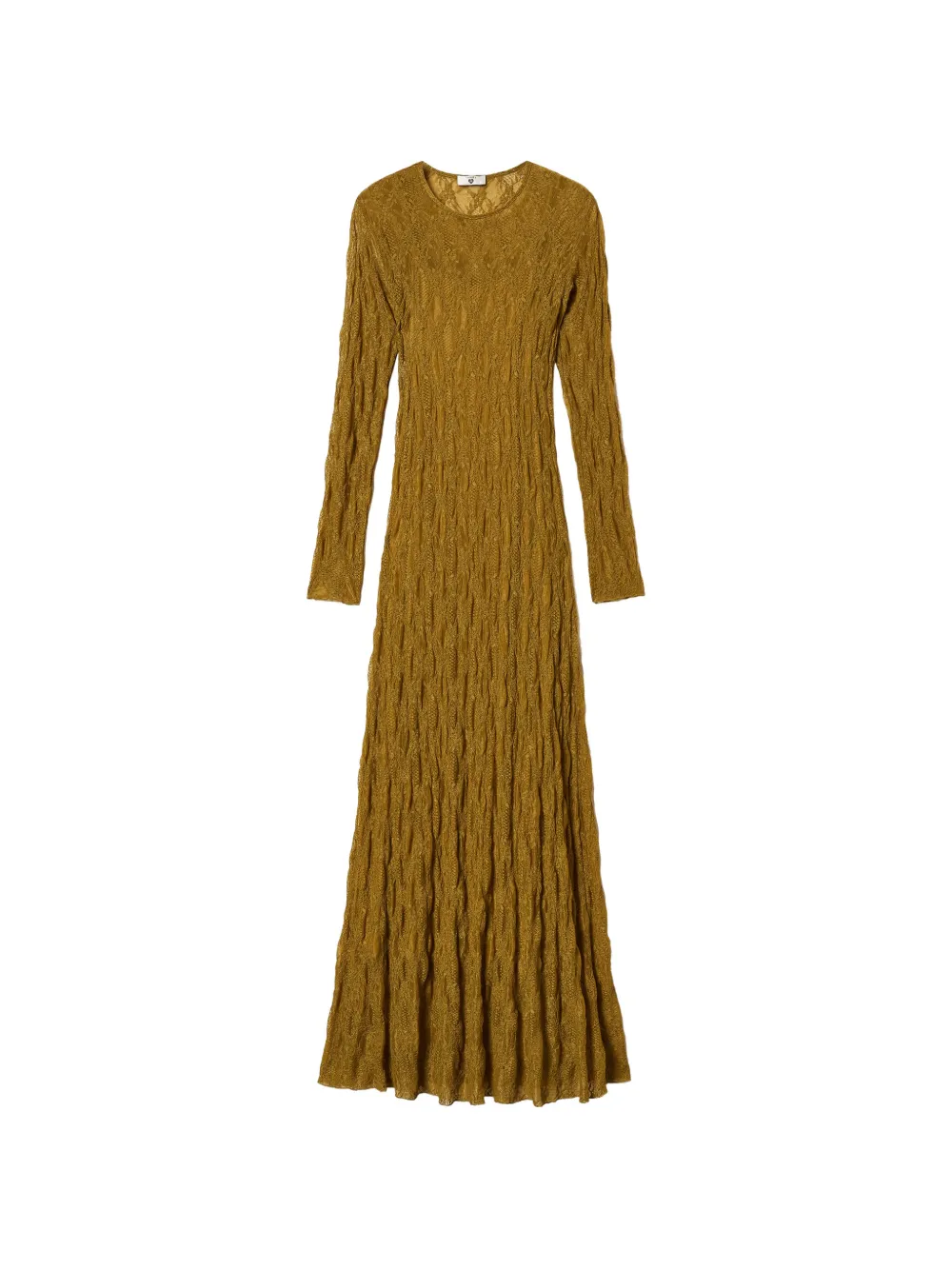 TWINSET Langes Kleid aus Spitze - Grün