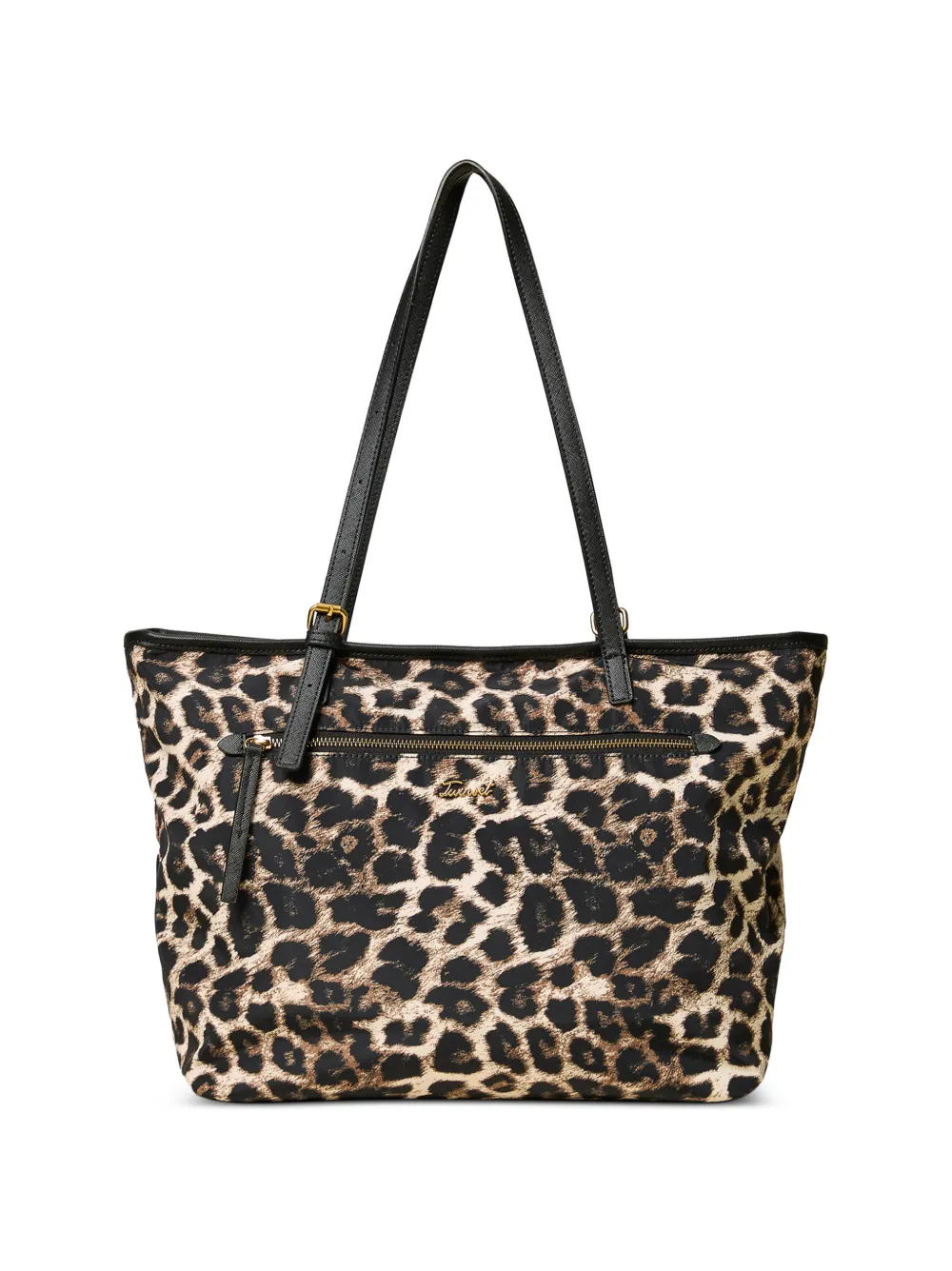 TWINSET Borsa tote leopardata - Toni neutri