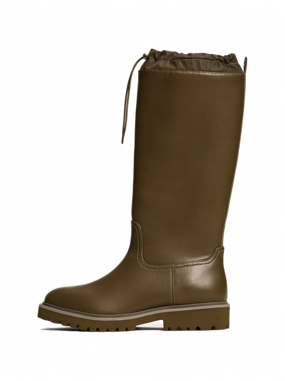 TWINSET Wellington boots with drawstring - Vert TWINSET Wellington boots with drawstring - Vert