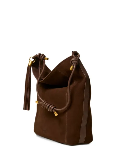 TWINSET bolso bombonera de ante