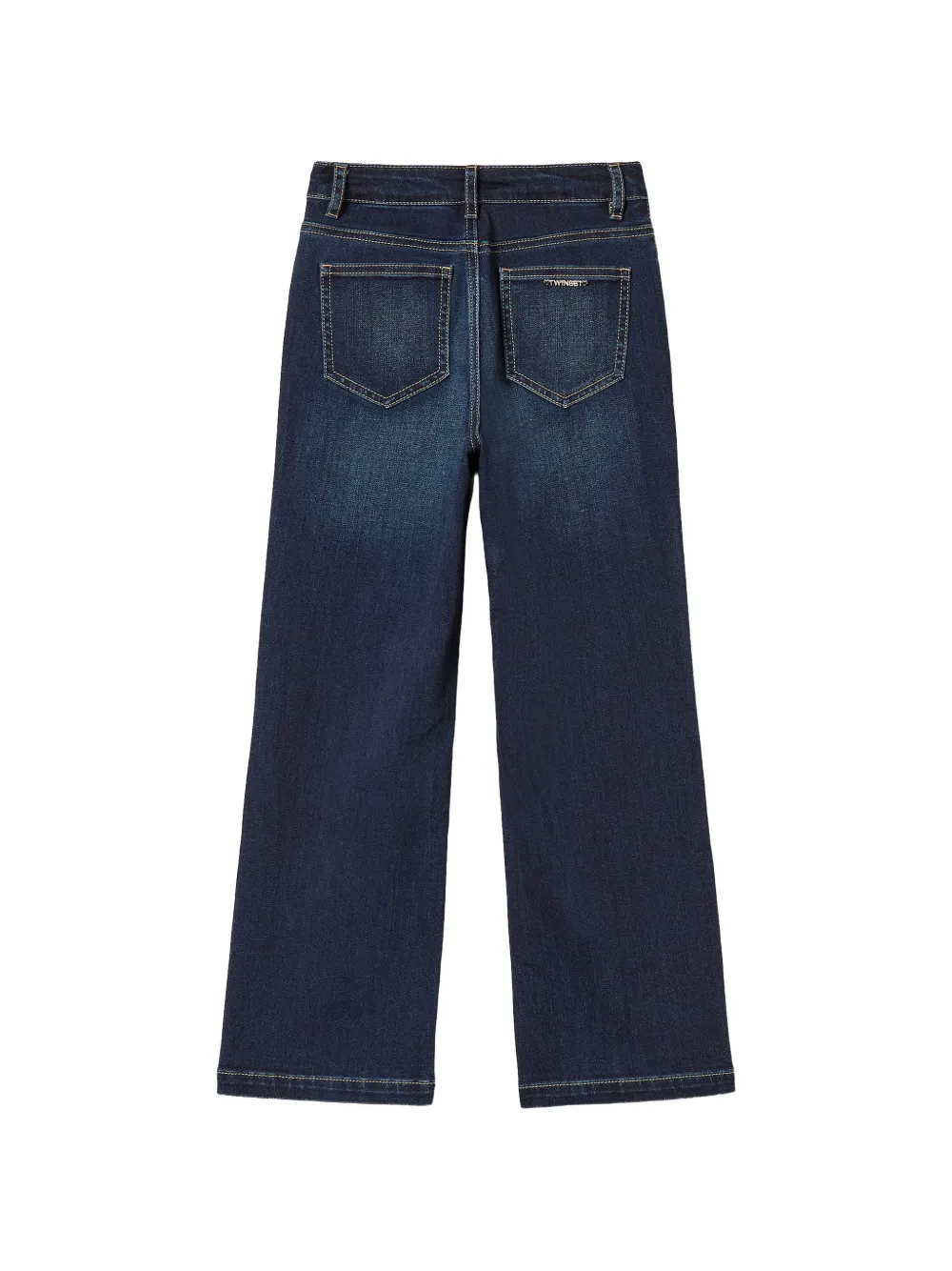 TWINSET Kids Straight jeans Blauw