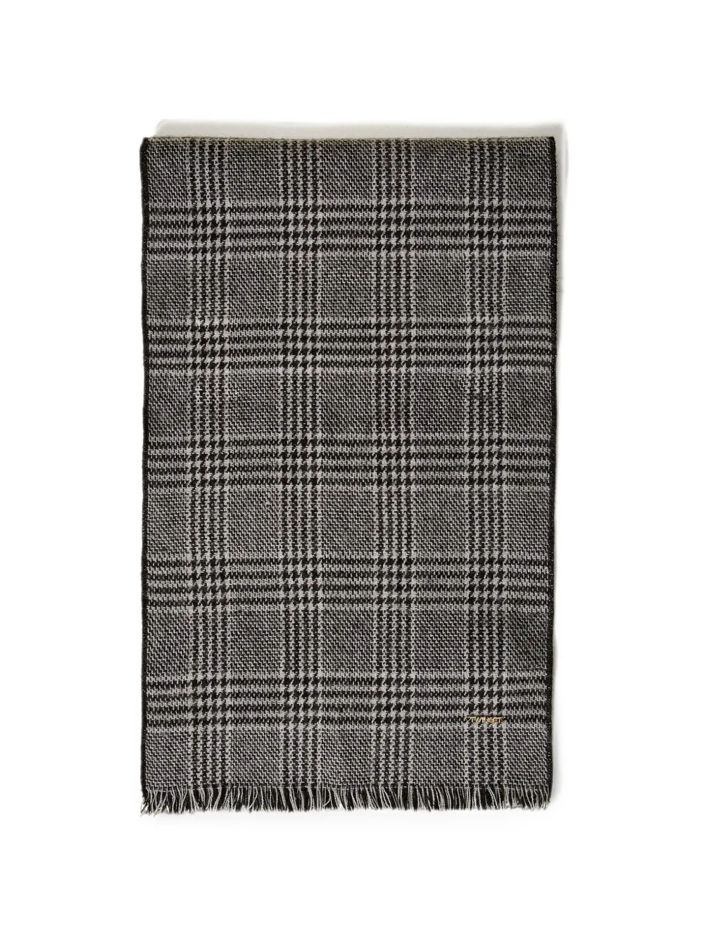TWINSET Kids Sciarpa Principe di Galles - Grigio