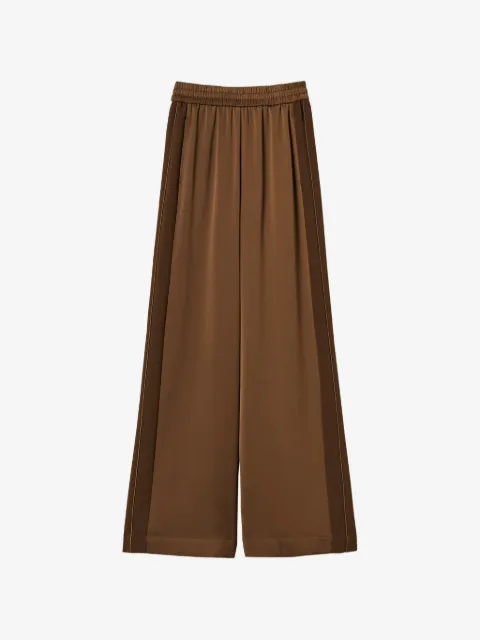 TWINSET Envers satin palazzo trousers