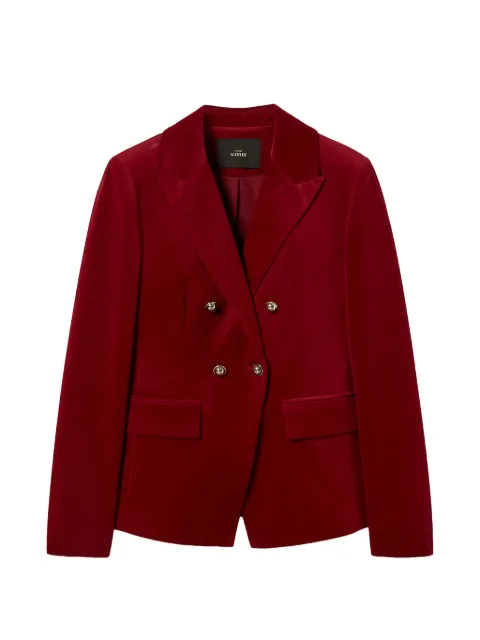 TWINSET blazer de terciopelo