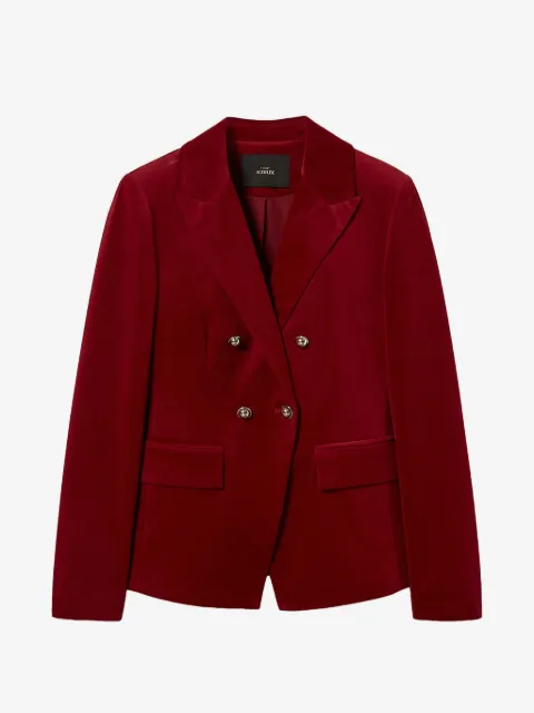 TWINSET blazer de terciopelo