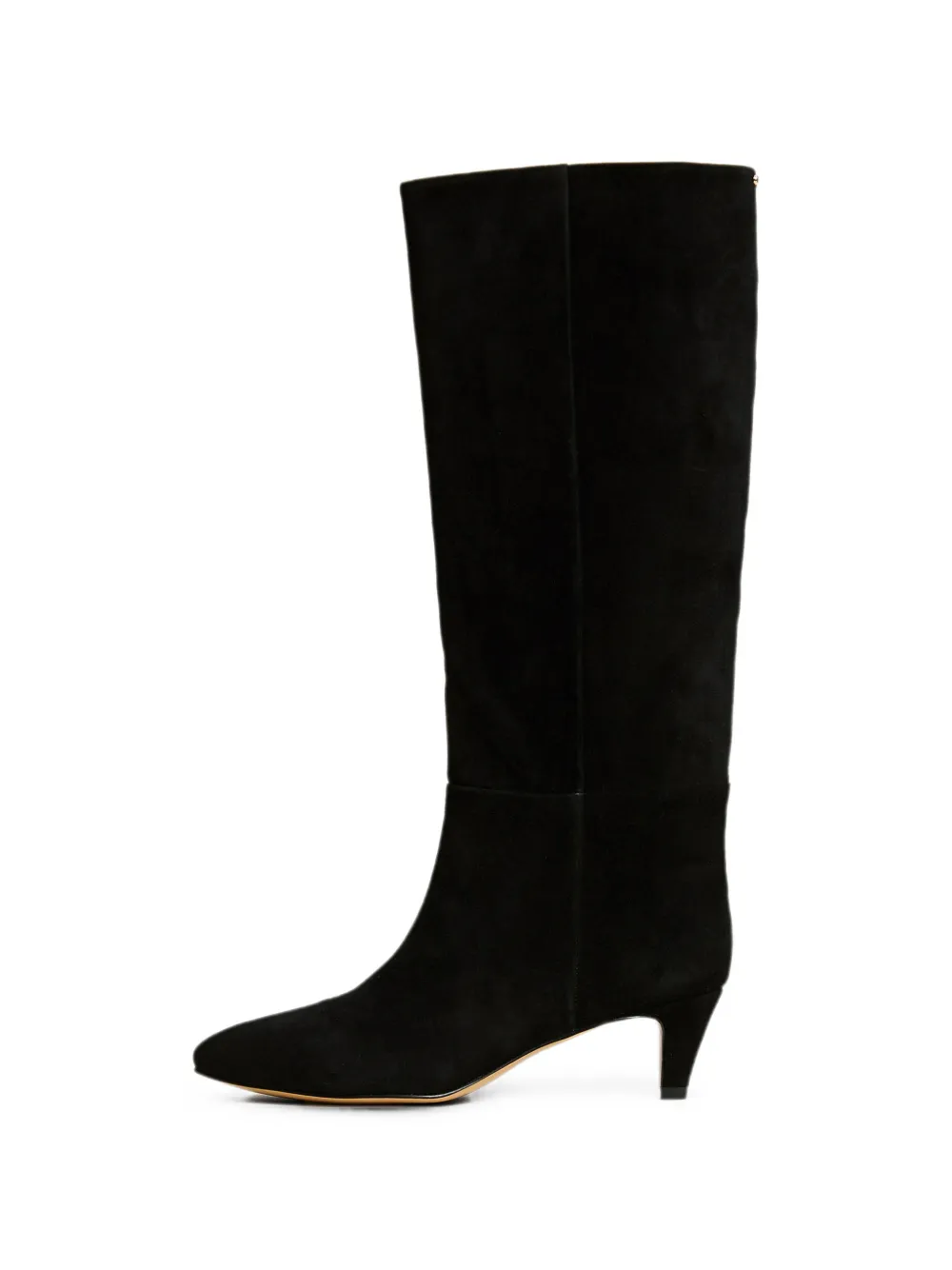 TWINSET high suede boots - Schwarz