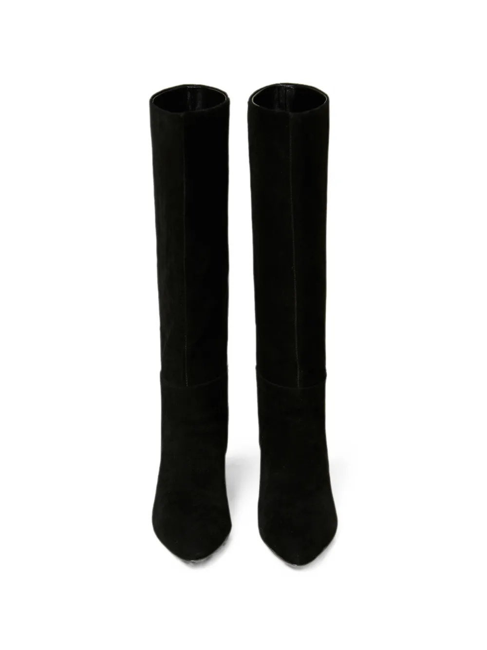 TWINSET high suede boots Zwart